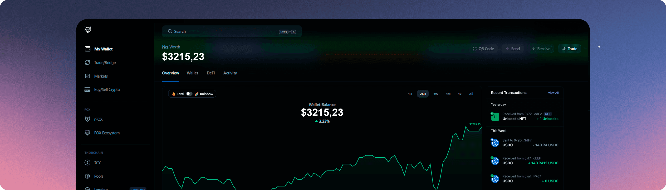 All-In-One ShapeShift DeFiÂ wallet.